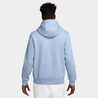 Nike Club Fleece Hoodie / Hydrogen Blue White