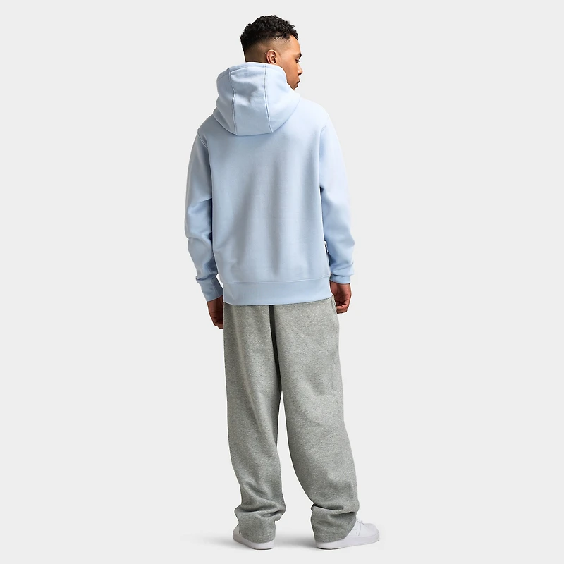 Nike Club Fleece Hoodie / Hydrogen Blue White