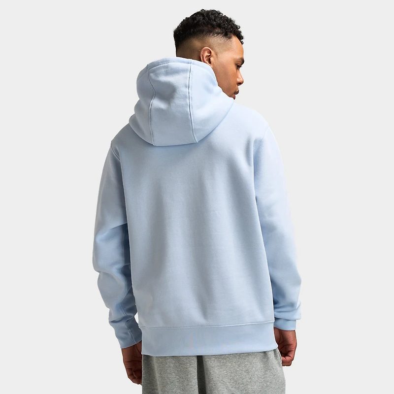 Nike Club Fleece Hoodie / Hydrogen Blue White