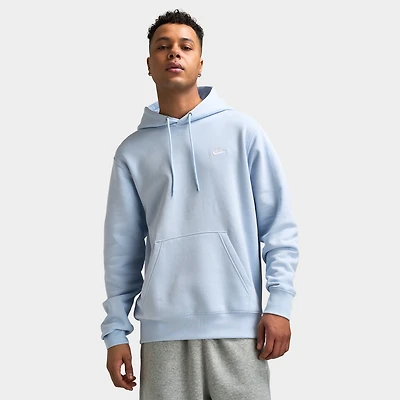 Nike Club Fleece Chandail à capuche / Bleu hydrogène Blanc
