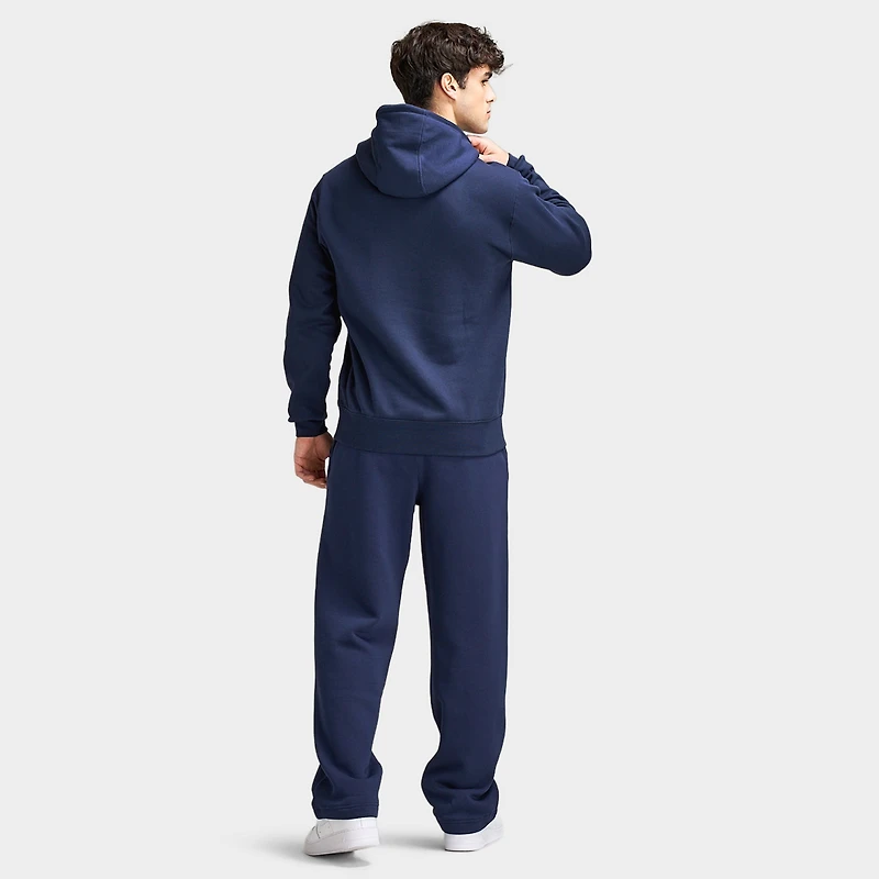Nike Club Fleece Chandail à capuche / Obsidienne Blanc