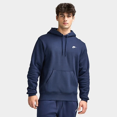 Nike Club Fleece Hoodie / Obsidian White