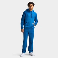 Nike Club Fleece Hoodie / Court Blue