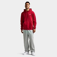 Nike Club Fleece Hoodie / Tough Red
