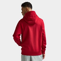 Nike Club Chandail à capuchon en molleton / Rouge vif