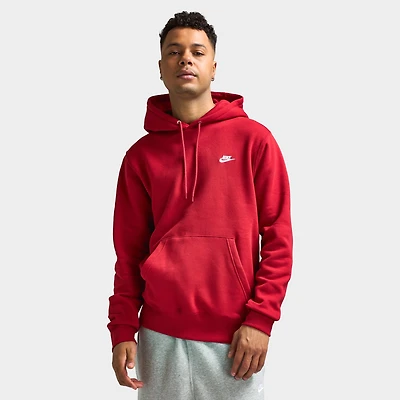 Nike Club Fleece Hoodie / Tough Red