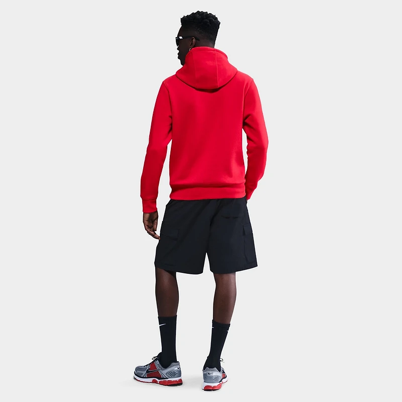 Nike Club Fleece Hoodie / University Red