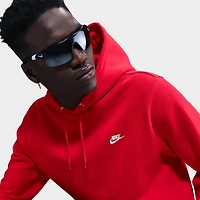 Nike Club Fleece Hoodie / University Red