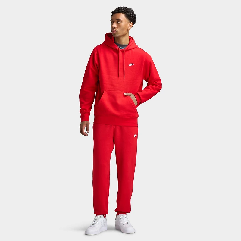 Nike Club Fleece Hoodie / University Red