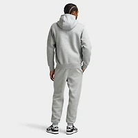 Nike Club entièrement zippé chandail à capuche en polaire / Gris chiné