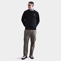 Nike Club Fleece Crew Black / White