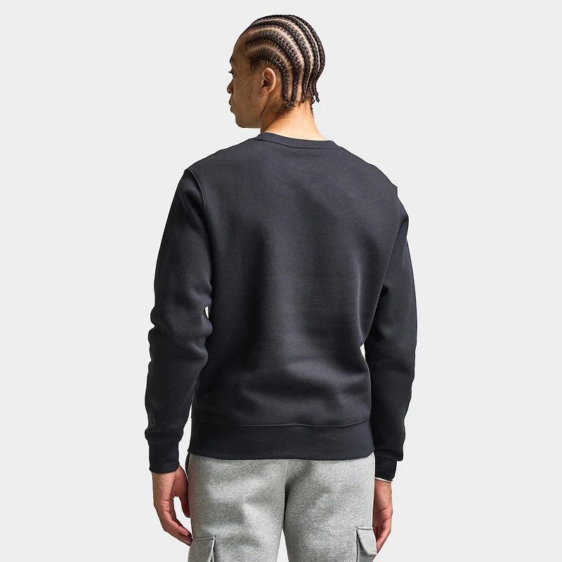 Nike Club Fleece Crew Black / White