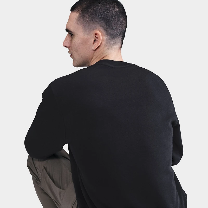 Nike Club Fleece Crew Black / White