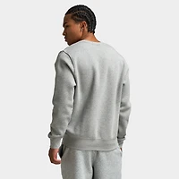 Nike Club Crew Dark Grey Heather / White