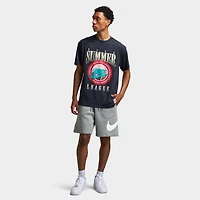 Nike Club Brushed Fleece Shorts Dark Heather Grey / Light Smoke