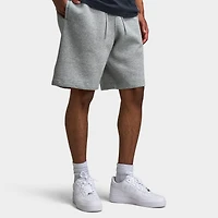 Nike Club Brushed Fleece Shorts Dark Heather Grey / Light Smoke