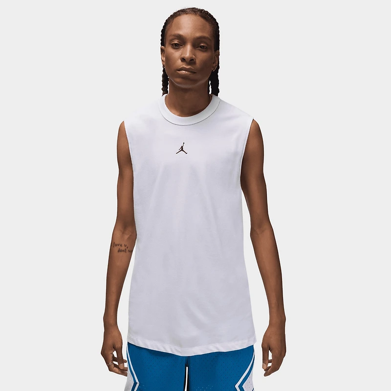 Jordan Sport Dri-FIT Sleeveless T-Shirt White / Black