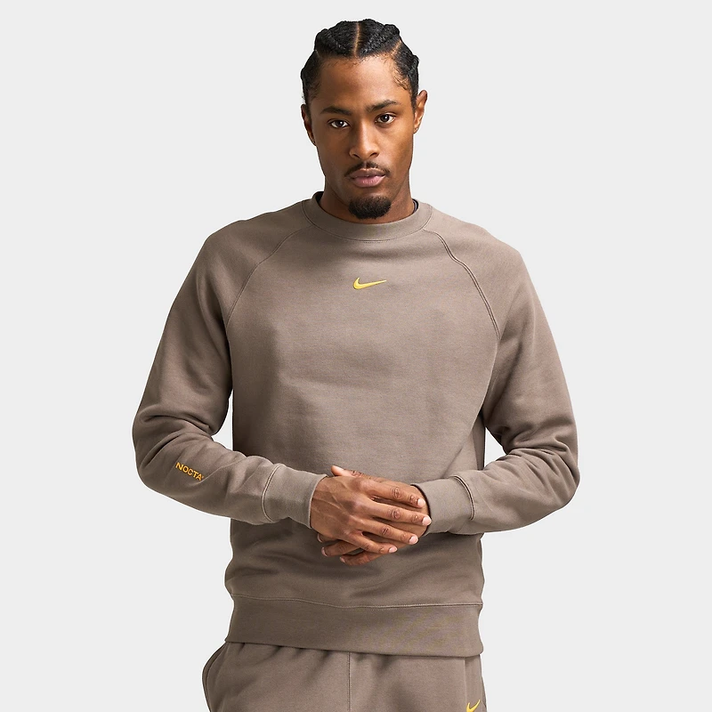 Nike NOCTA Fleece CS Crewneck Dark Grey Heather