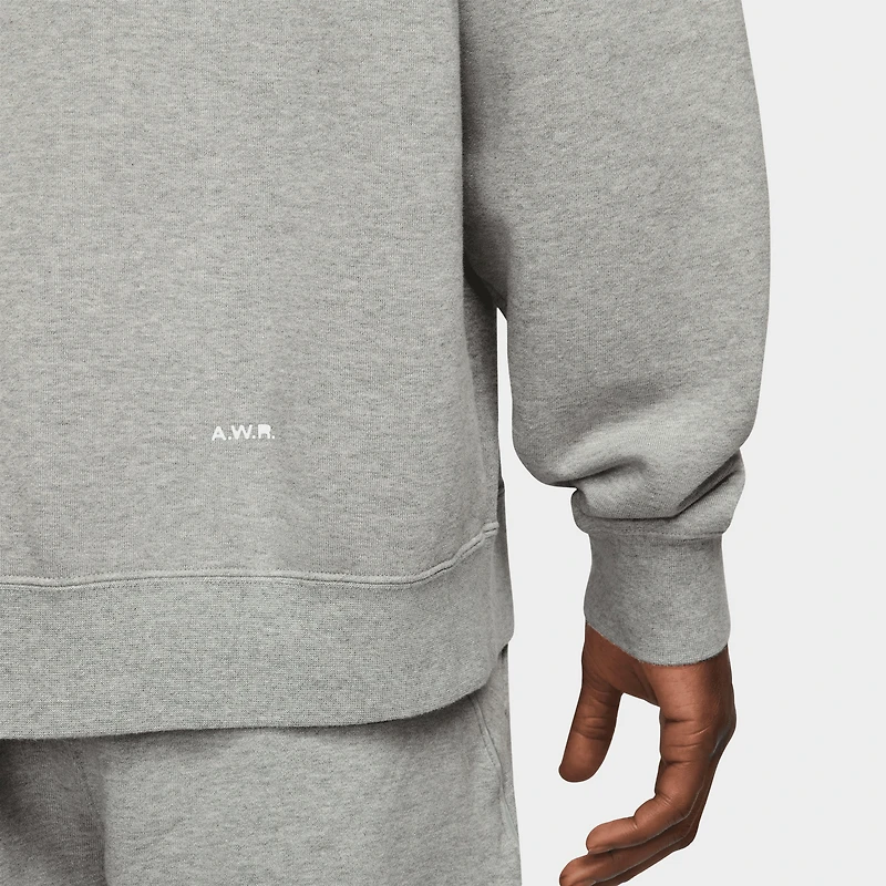 Nike NOCTA Fleece CS Crewneck Dark Grey Heather / Black