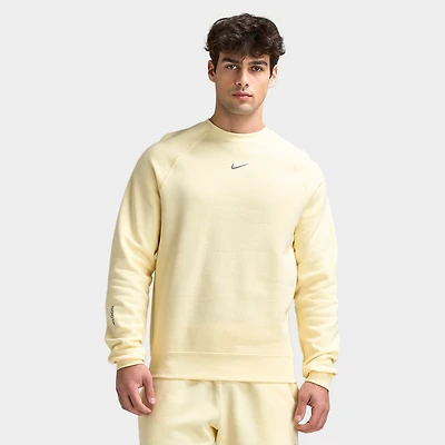 Nike Men's NOCTA Fleece Crew Sweatshirt Alabaster / Platinum Tint