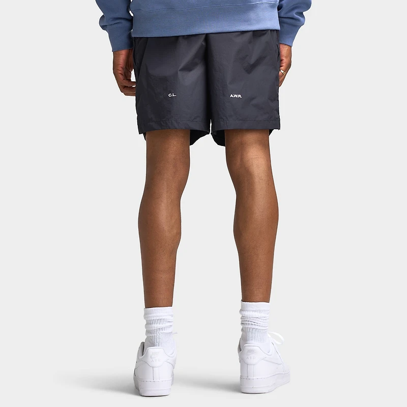 Nike NOCTA Short en nylon Cardinal Noir / Blanc