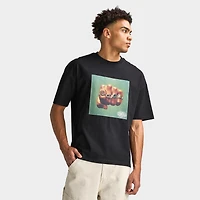 Criminal Damage Fist Of Gold T-Shirt / Black