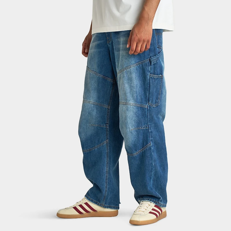 Criminal Damage Hommes Franlin Pantalon / Bleu moyen