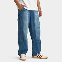 Criminal Damage Hommes Franlin Pantalon / Bleu moyen