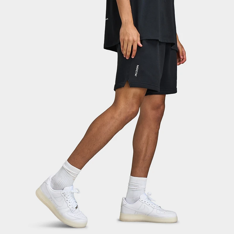 Nike NOCTA Short en molleton Cardinal / Noir