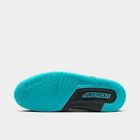 Jordan Spizike Low Noir / Bleu sarcelle