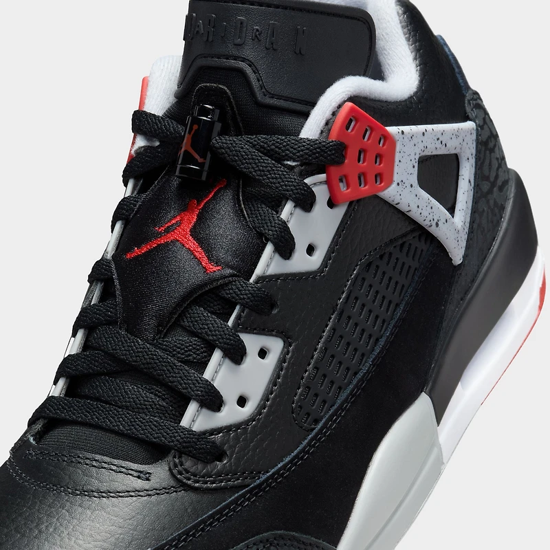 Jordan Spizike Low Noir / Rouge gym