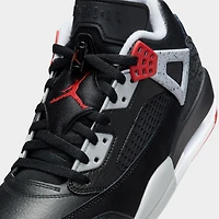 Jordan Spizike Low Noir / Rouge gym
