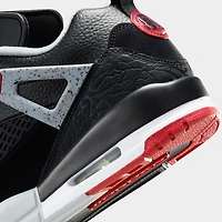 Jordan Spizike Low Noir / Rouge gym