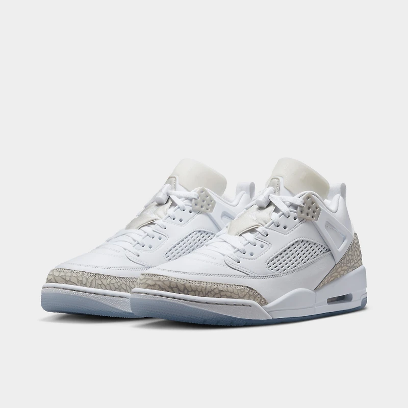Jordan Spizike Low White / Neutral Grey - Metallic Silver