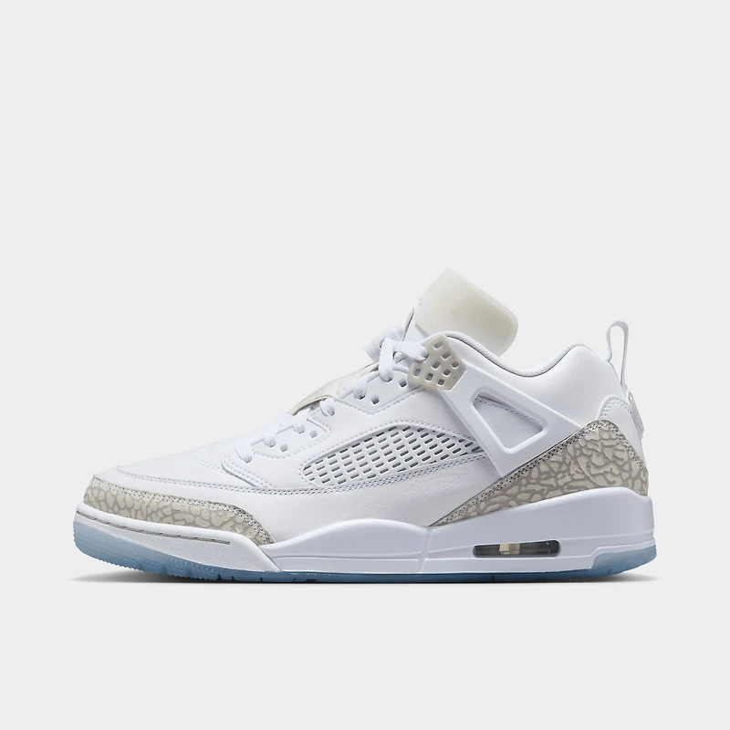 Jordan Spizike Low White / Neutral Grey - Metallic Silver