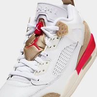 Jordan Spizike Low White / Fire Red - Desert Camo