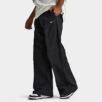 Nike Sportswear Women's Woven Mid-Rise Pants Black / White