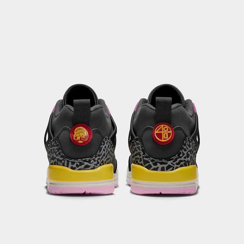 Jordan Spizike Low GS Anthracite / Rouge Université - Noir
