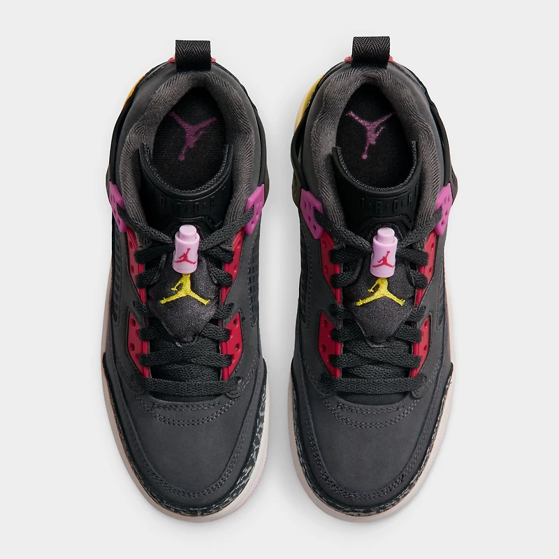 Jordan Spizike Low GS Anthracite / Rouge Université - Noir