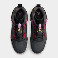 Jordan Spizike Low GS Anthracite / Rouge Université - Noir