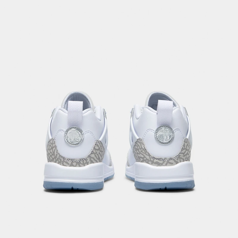 Jordan Spizike Low GS White / Neutral Grey - Metallic Silver