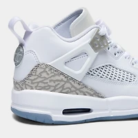 Jordan Spizike Low GS White / Neutral Grey - Metallic Silver