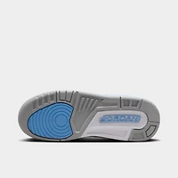 Jordan Spizike Low GS Blanc / Bleu Université - Gris Loup