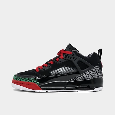 Jordan Spizike Low GS Black / Varsity Red - Classic Green