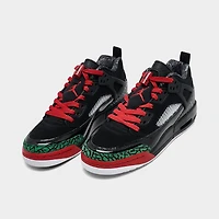 Jordan Spizike Low GS Black / Varsity Red - Classic Green