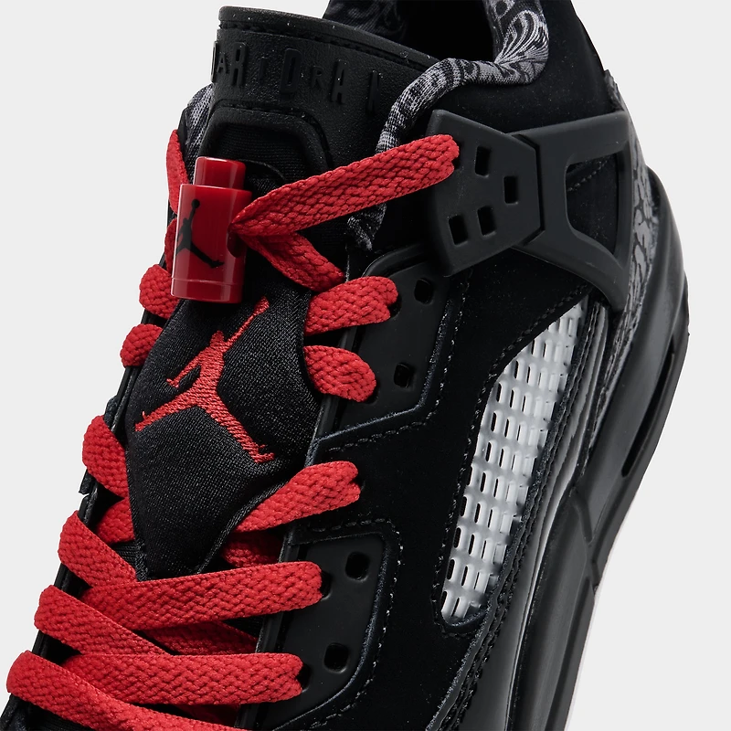 Jordan Spizike Low GS Black / Varsity Red - Classic Green
