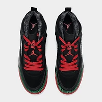 Jordan Spizike Low GS Black / Varsity Red - Classic Green