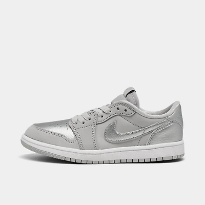 Jordan 1 Retro Low OG PS Neutral Grey / Metallic Silver - White