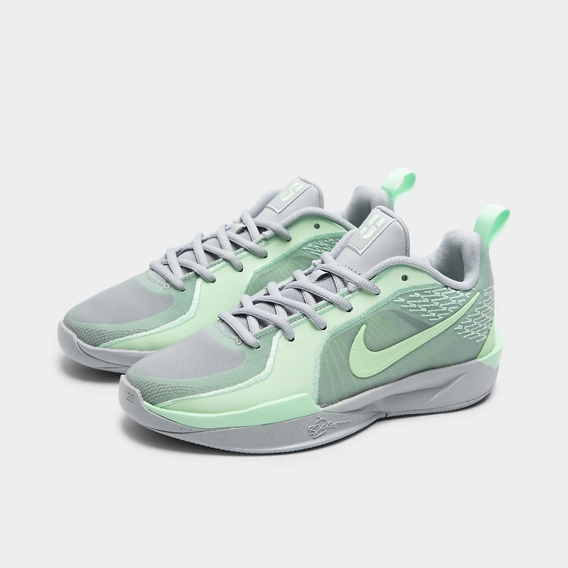 Nike Sabrina 2 GS Light Smoke Grey / Vapor Green - Medium Olive