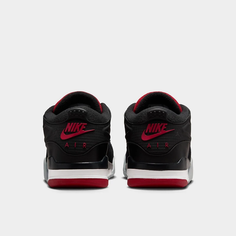 Jordan 4 RM Black / Varsity Red - Wolf Grey